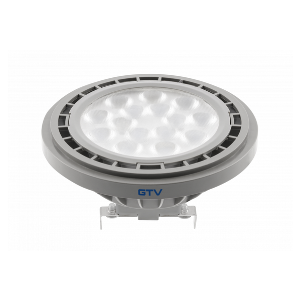 LED LIGHT SOURCE, A-G, AR111, 4000K, G53, 12,5W, DC12V, 40°, 1250lm, grey image 1