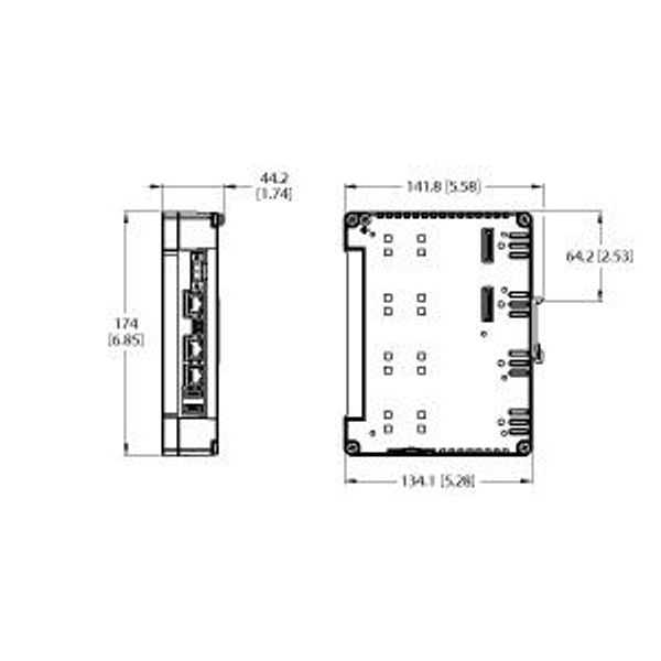 TX700 HMI/PLC Series Dual-Core IOT Gateway — CODESYS V3 PLC with WEB VISU   TX700D-P3WV01 image 1