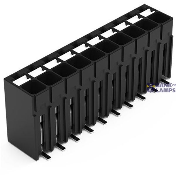 SMD PCB terminal block push-button 1.5 mm² black image 2