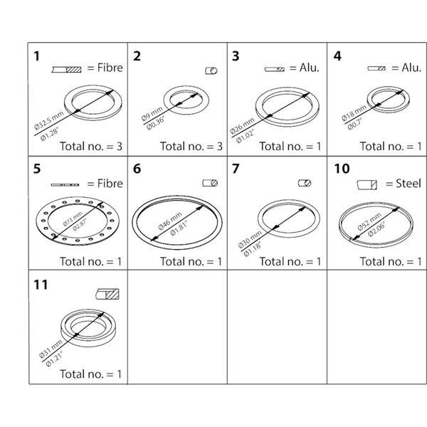 ICS 25 Repair kit image 1
