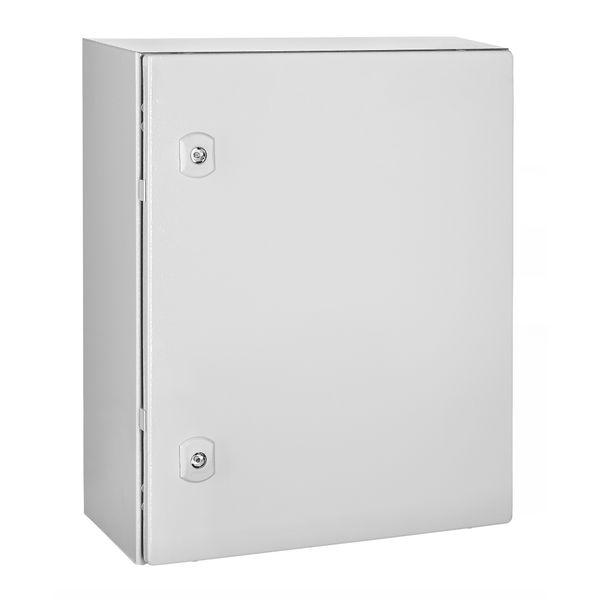 Wall-mounted enclosure 1 door IP66 H=500 W=400 D=210mm image 1