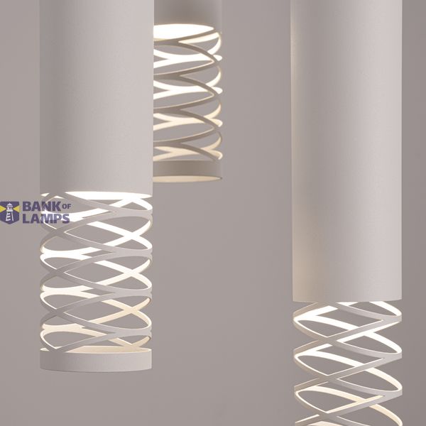 Pendant lamp LAMI 3P white image 7