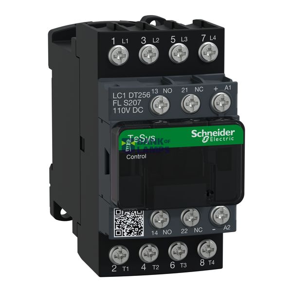 CONTACTOR 4P 25 A AC1 440V RAILW, image 1
