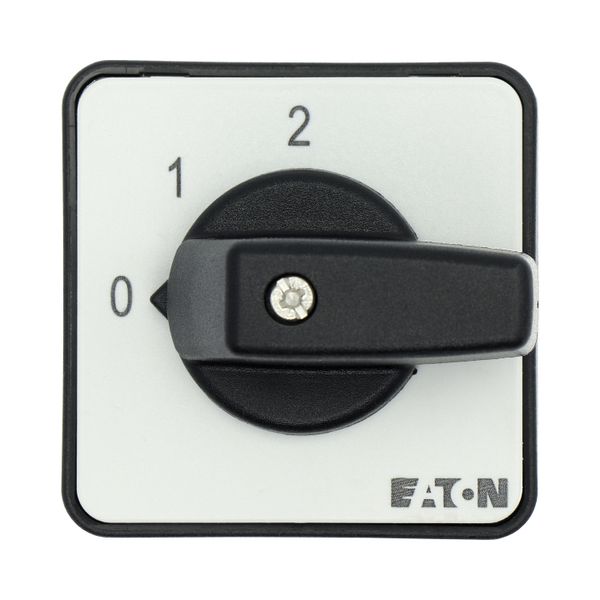 T0-1-8310/EZ Step switches, T0, 20 A, centre mounting, 1 contact unit(s), Contacts: 2, 45 °, maintained, With 0 (Off) position, 0-2, Design number 8310 image 15