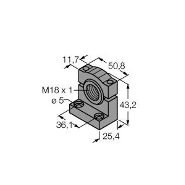 Accessories Mounting Bracket   SMB18SF image 1