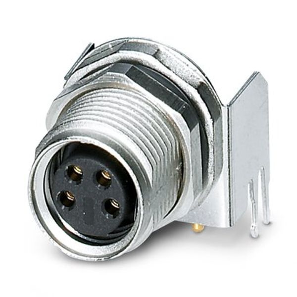 SACC-DSI-M8FS-4CON-M10-L90 SH - Device connector, rear mounting image 1