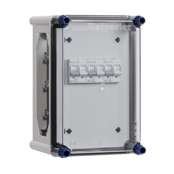 Distribution enclosure MCB 3x16A incl. bus bars image 1