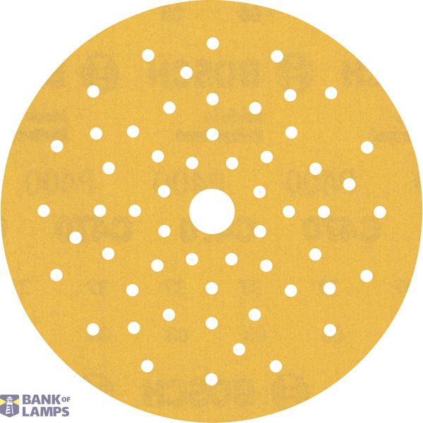 EXPERT C47 Sandpaper with multihole for Random Orbital Sanders 15 mm, G 4 5-pc image 1