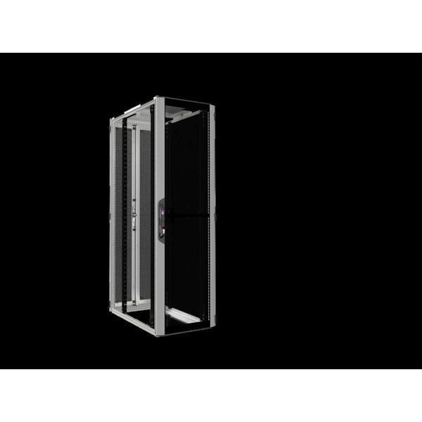 VX IT, vented, 19" mounting angles standard, RAL7035, WHD 600x2000x1000mm, 42U image 1