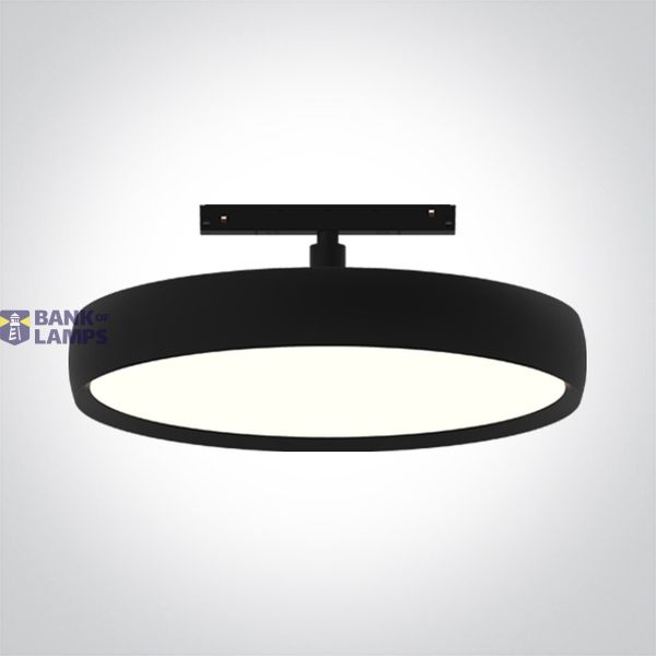 42146/B/V BLACK 30W CCTV 48V IP20 PLAFO UGR19 image 1