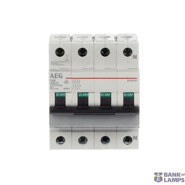 EP63N C40 Miniature Circuit Breaker - 3+NP - C - 40 A image 7