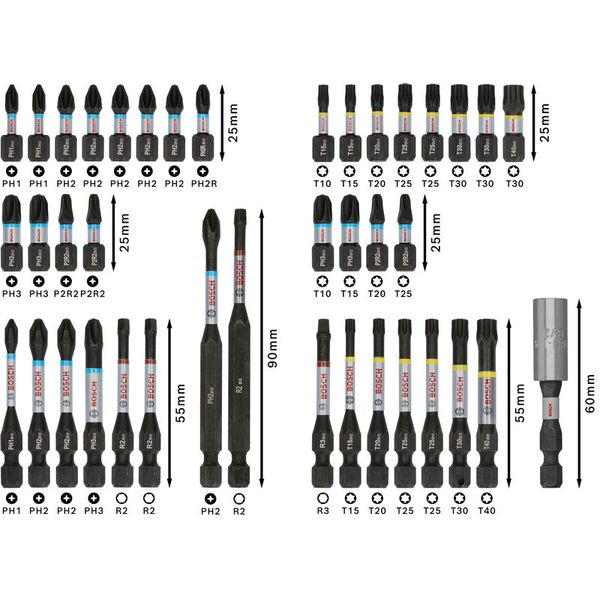PRO Impact Screwdriving Set, 44 pcs image 2