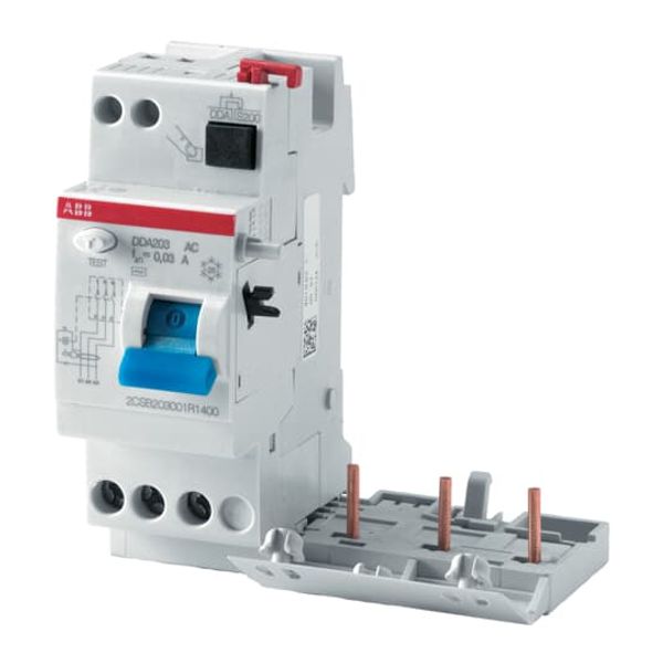 DDA203 A-25/0.1 Residual Current Device Block image 5