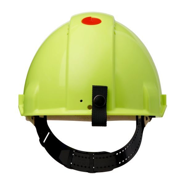 3M™ Hard Hat, Uvicator, Pinlock, Ventilated, Leather Sweatband, Hi-Viz image 2