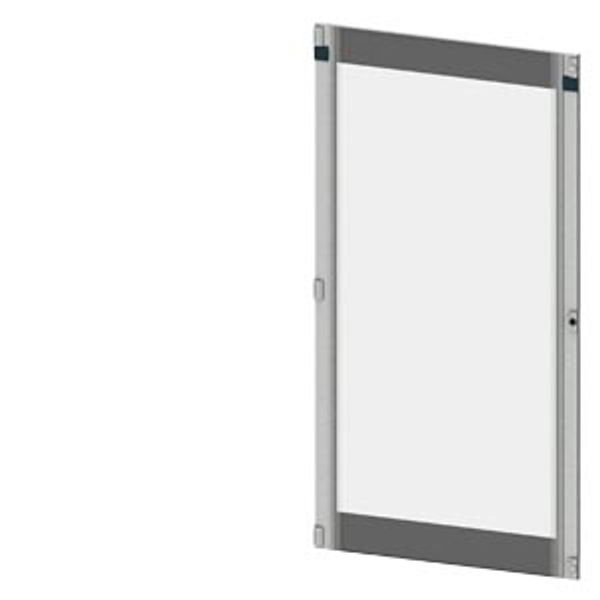 Glass door Giugiaro, IP55, H: 2000 mm, W: 1000 mm, double-bit, left image 1
