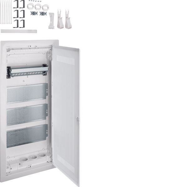 MM,volta,flush,4row,slotted plastic door image 1