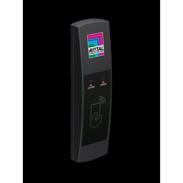 CMC III Transponder reader VX, RAL 9005 image 2