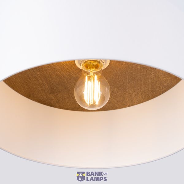 Ceiling lamp TELESTO white/light brown image 11