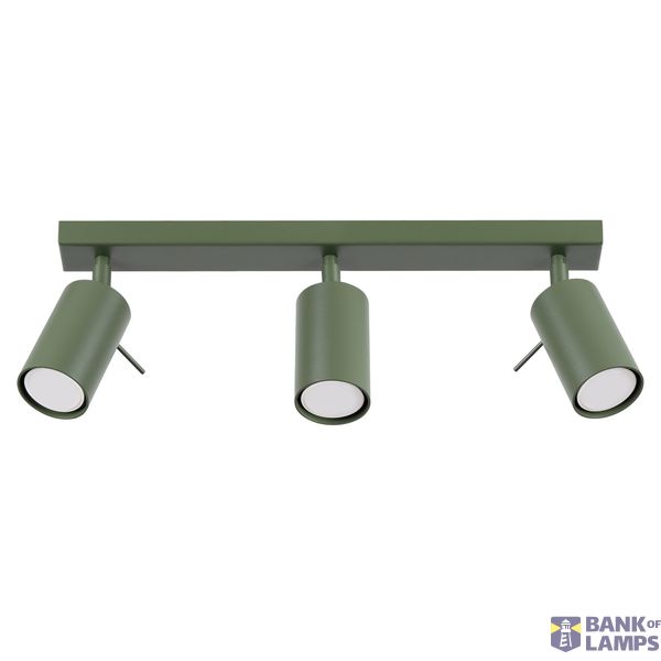 RING CEILING LAMP 3L OLIVE GREEN 3XGU10 image 7