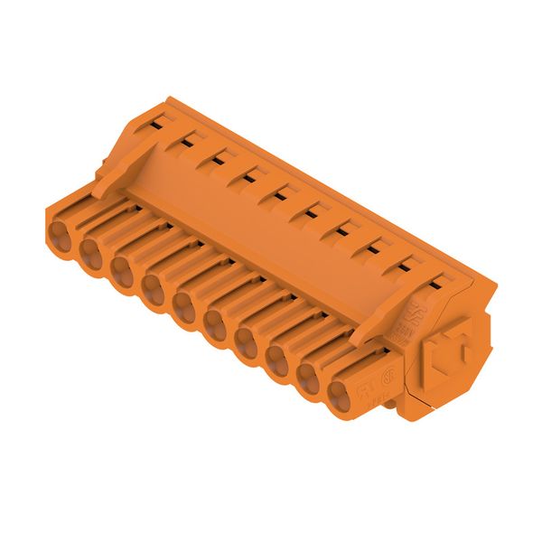 PCB plug-in connector, female plug, 5.08 mm, Number of poles: 10, 225°, Clamping yoke connection, Clamping range, max. : 4 mm², Box image 2