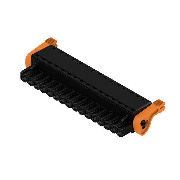 PCB plug-in connector, female plug, 5.08 mm, Number of poles: 16, 180°, PUSH IN with actuator, Clamping range, max. : 3.31 mm², Box image 4