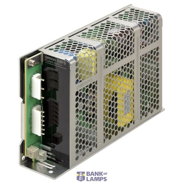 Power Supply, 150 W, 100 to 240 VAC input, 24 VDC, 6.5 A output, direct mounting, connector, remote control S8FS2056H image 1