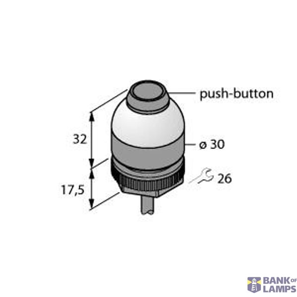 LED Signal Light Beacon   K30LBXXPPB2 image 1