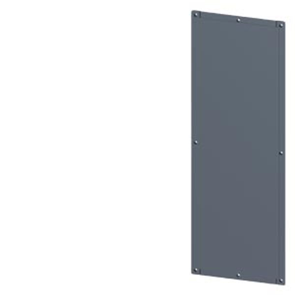 SIVACON, grille, for upgrading from IP2X to IP4X, W: 400 mm, zinc-plated image 1