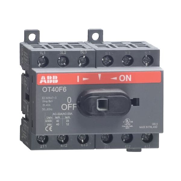 OT25F8 SWITCH-DISCONNECTOR image 1