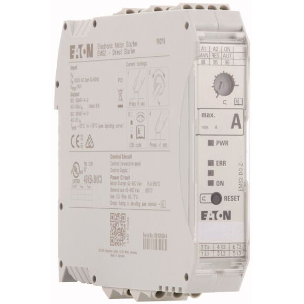 EMS2-DO-Z-9-24VDC DOL starter, 24 V DC, 1,5 - 6,5 (AC-53a), 9 (AC-51) A, Screw terminals image 4