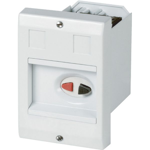 E-PKZ01 Insulated enclosure, E-PKZ0, H x W x D = 129 x 90 x 115 mm, flush-mounted image 1