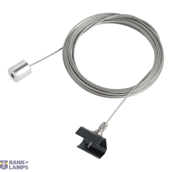 SUSPENSION 6m BLACK FOR 3-PHASE TRACK image 1