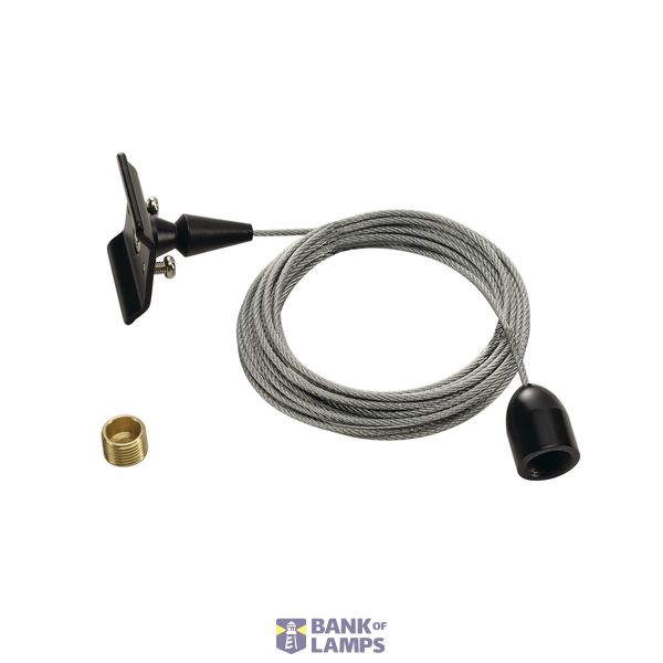 Suspension kit for 1-circuit track, black, 300cm image 1