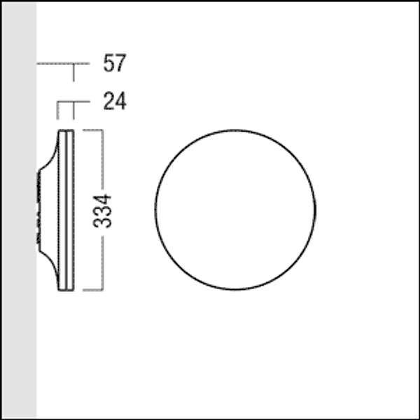 CAELA RMS LED1500-940 OP SM WH - LED wall and ceiling luminaire image 6