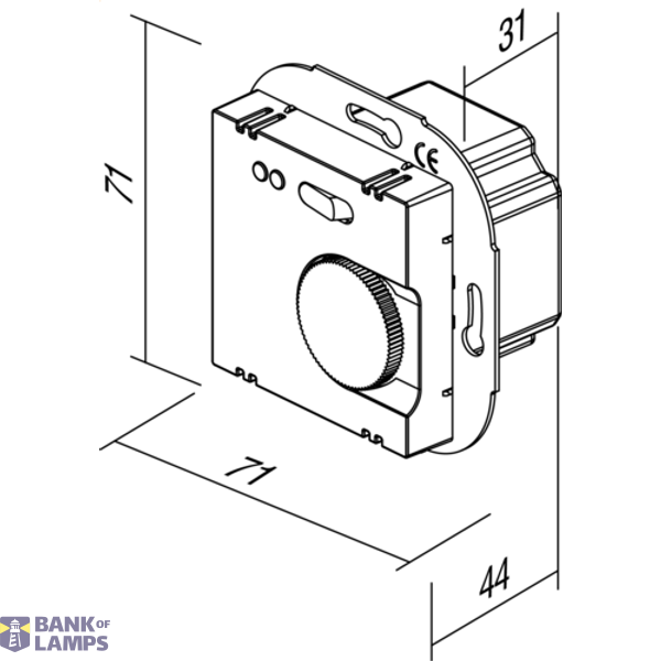 THERMOSTAT FLOOR HEATING 16A 230V~ PW XO 4438515 image 4