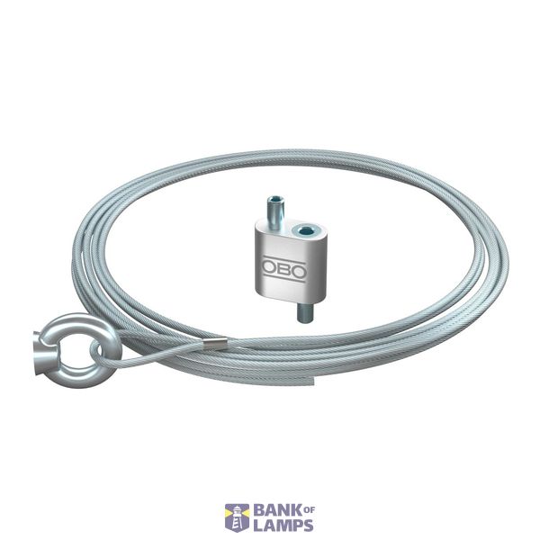 QWT RO 3 1M G Suspension wire with eyelet 3x1000mm image 1