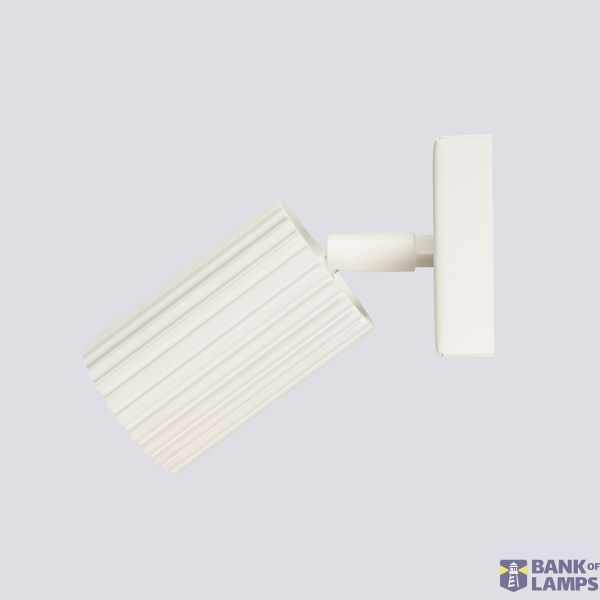 MINIMALIST BEIGE WALL LAMP WITH ADJUSTABLE REFLECTOR FROM THE KARBON SERIES image 6