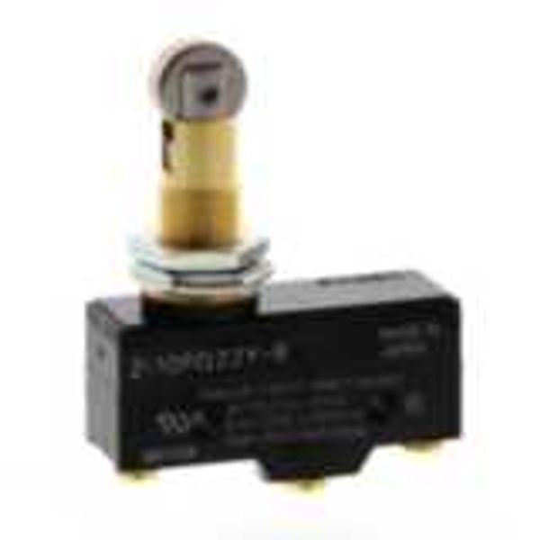 General purpose basic switch, panel mount roller plunger, 10 A split c Z10F4012G image 2