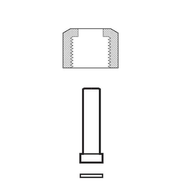 Accessories SS Weld Nipple DN6 DIN+Union image 1