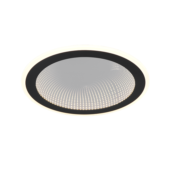 Glace LED ceiling lamp matt black image 1