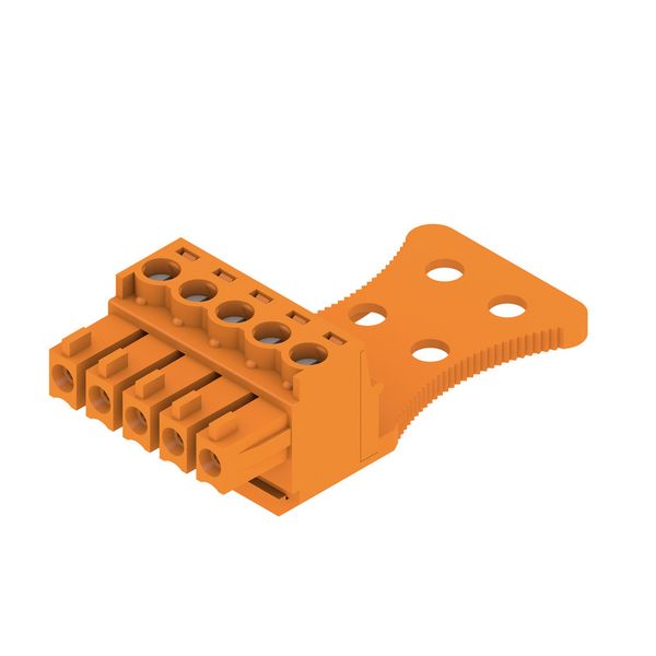 PCB plug-in connector, female plug, 3.81 mm, Number of poles: 5, 180°, Clamping yoke connection, Clamping range, max. : 1.5 mm², Box image 2
