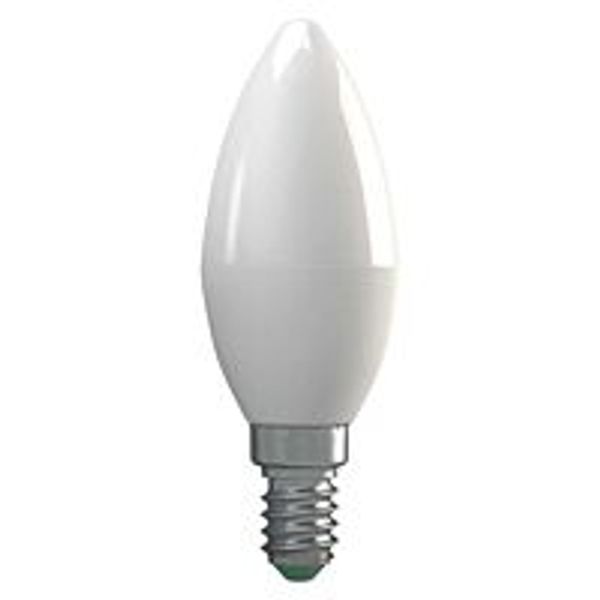 EMOS LED Bulb 4W-30 E14 330lm 4100K 250° NW Classic Candle image 1