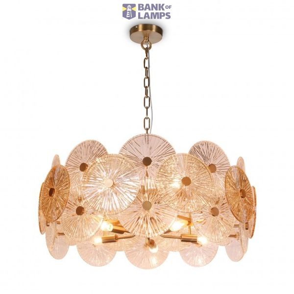 Modern Aster Pendant Lamp Gold image 1