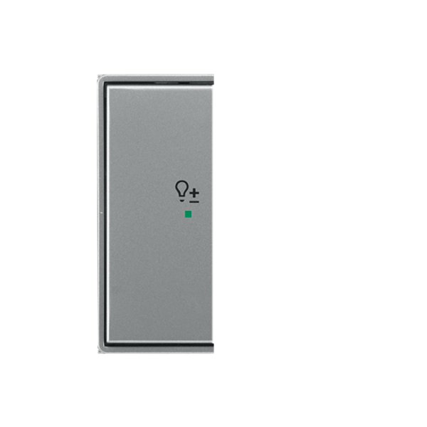 Rocker, 2gang left, with “Dimmer” icon image 1