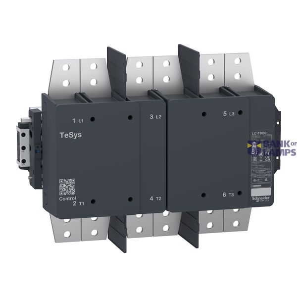 contactor, TeSys F, 3P(3NO), AC1,  image 1