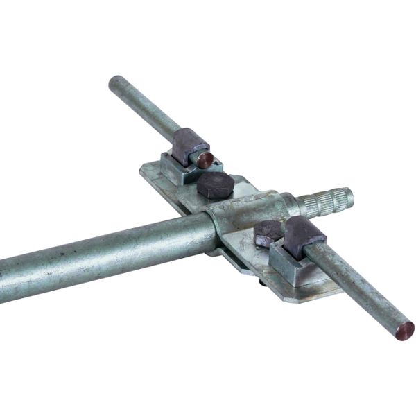 Connection bracket for earth rods St/tZn D 20mm both-sided KS connec f image 1