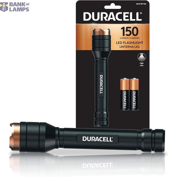 DURACELL 8319 Flashlight Aluminium 150lm incl. 2xAAA BL1 image 1