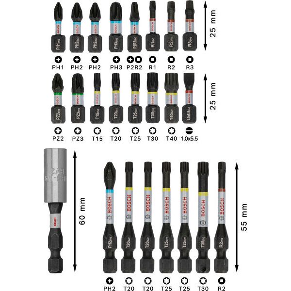PRO Impact Screwdriving Set, 24 pcs image 2