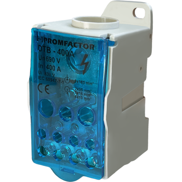 Power distribution terminal blocks DTB400 400A (12 terminals) 690V image 1