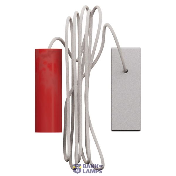 L.NOW - NO PULL-CORD PUSHBUTTON 10A STEEL image 1